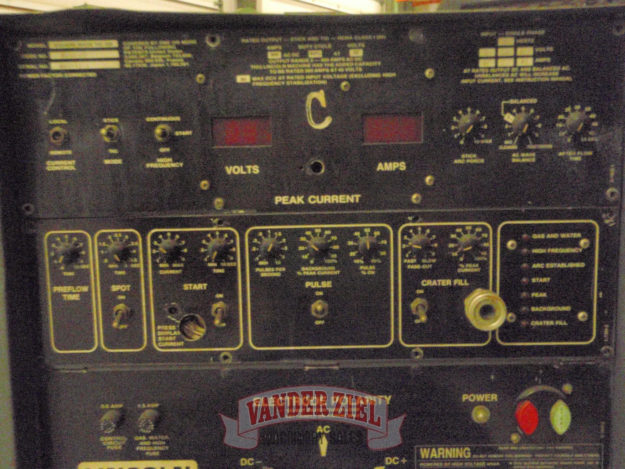 Lincoln #Square-Wave-Tig-300 Welder, Duty cycle 60%@ 32 V., 300 AC/DC Amps. - Image 2