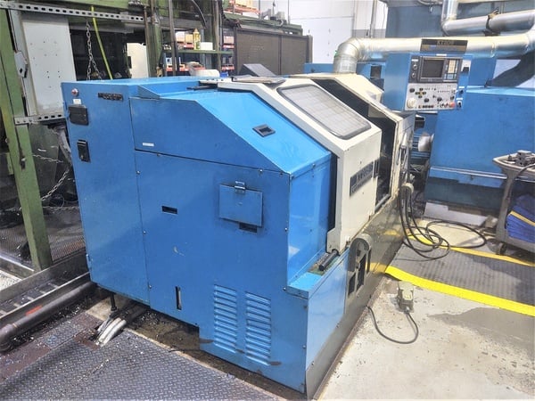 Kia #KT-20S, 2-Axis slant bed CNC lathe, 15" swing, 8" chuck, 4000 RPM, Fanuc OT - Image 2