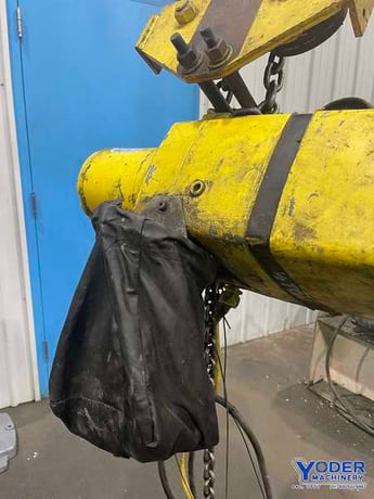 .5 Ton, Yale #REL1/2-25RG15S1, 1000 lb., chain type, power trolley, #68958 - Image 3