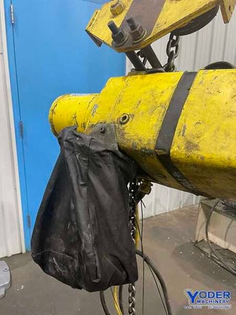 .5 Ton, Yale #REL1/2-25RG15S1, 1000 lb., chain type, power trolley, #68958 - Image 10