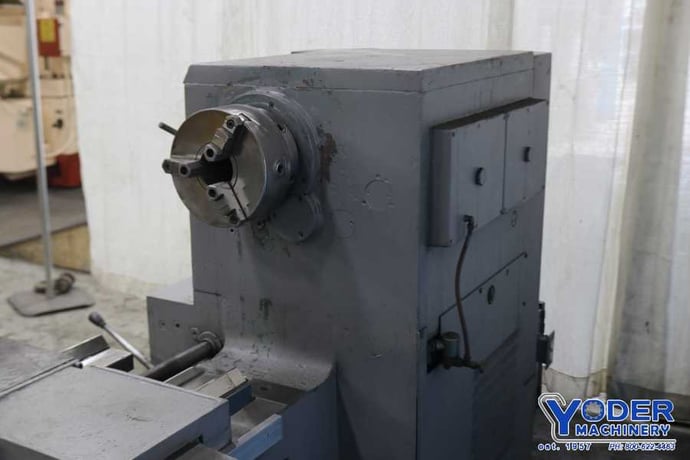 27" x 80" Timemaster #Super-M, gap bed engine lathe, 18-1/2" swing over cross slide, inch/metric, digital - Image 2