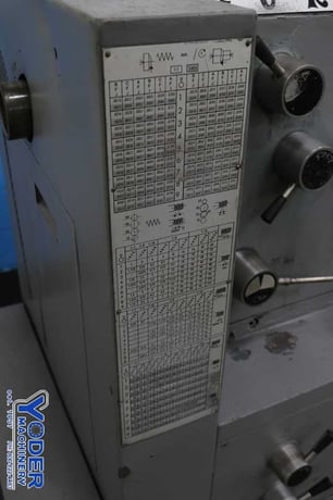 27" x 80" Timemaster #Super-M, gap bed engine lathe, 18-1/2" swing over cross slide, inch/metric, digital - Image 10