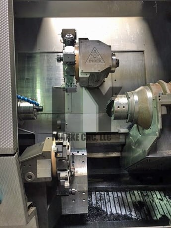 Index Traub #G200YB, CNC lathe, Siemens 840" C Control, 2002 - Image 2