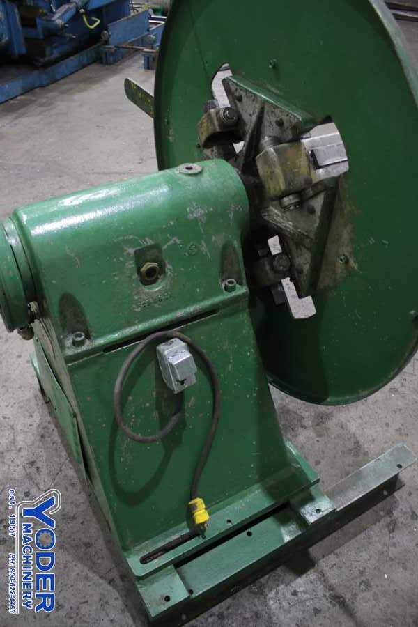 2500 lb. Littell #25-18, coil reel, 18" width, 48" outside dimensions, 15"-20" ID, manual expansion, #73910 - Image 4
