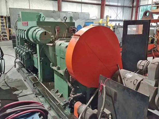 62" x .108" Voss, 19 rolls, powered entry pinch rolls, 80 HP motor, 42" passline - Image 7