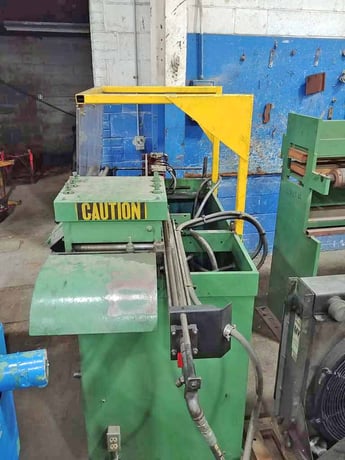 12" x .125" RBI #SP2-12-7, feeder straightener, 7-roll, 24" feed length, entry side guides - Image 8