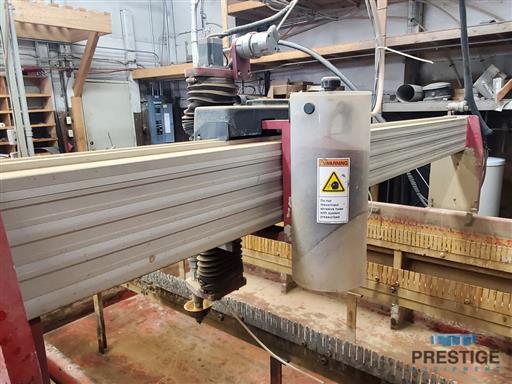 Omax #Maxiem-2030, 79" x 120" travel, 60000 psi, 40 HP, Koolant Chiller, 600 lb. hopper, 2505 hours, 2010 - Image 3