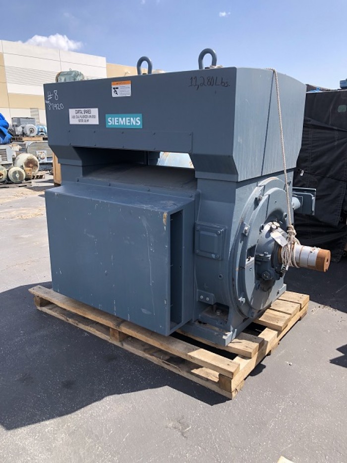 900 HP 900 RPM Siemens, Frame 6811, weather protected enclosure type 2, SB, 1.15 service factor, new surp - Image 2