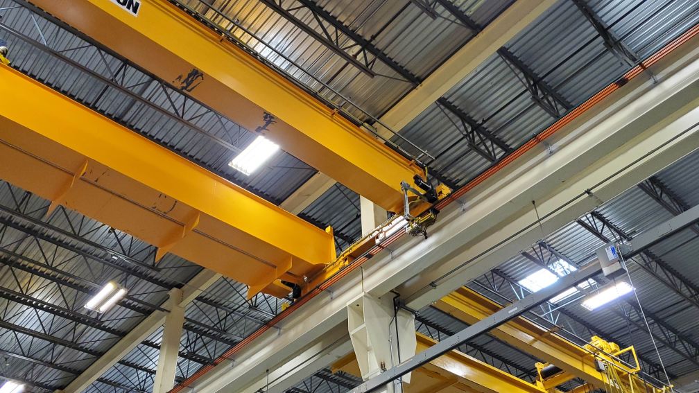 30 Ton, Kone, 47'6" Span, 31' lift, pendant, VFD all motions, 2014, #2205 - Image 2