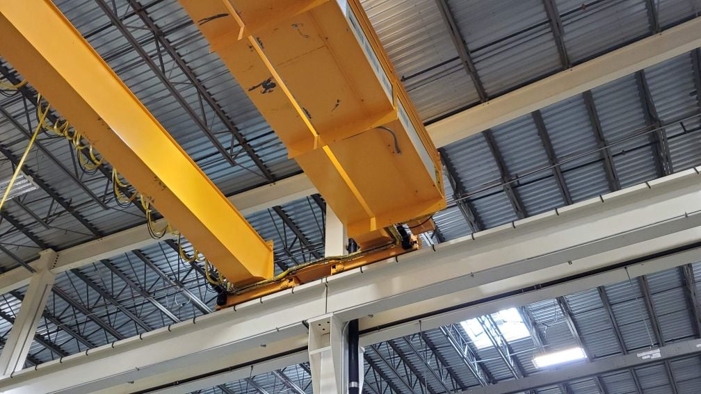 30 Ton, Kone, 47'6" Span, 31' lift, pendant, VFD all motions, 2014, #2205 - Image 5