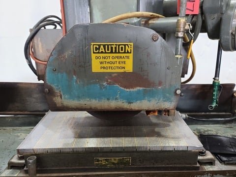 16" x 24" Gallmeyer & Livingston #470, 14" x 24" fine pole chuck, incremental downfeed, #15047 - Image 6