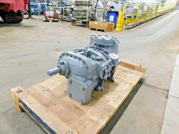 GEA #100, gas compressor, 4" x 1-3/4" shaft, rebuilt 2014 - Image 5