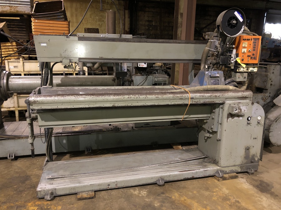 5' Jetline #LSP-60, longitudinal seam welder, Lincoln power source, Tag #16216 - Image 1