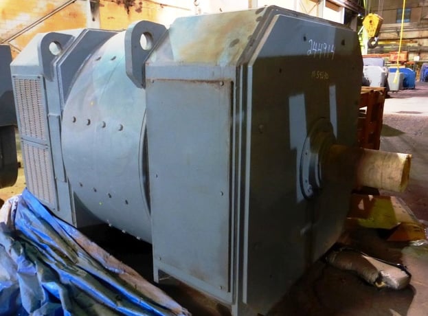 600 HP 275/1000 RPM General Electric, Frame CD6985, DC mill motor, 500 V.arm 960A, in stock (2 available) - Image 1