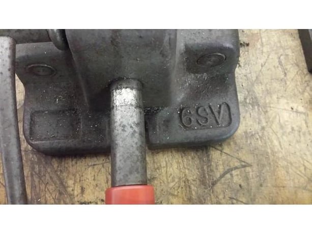 Heinrich #6SV Machine Vise 17-1/2" x 9" x 4" vise dimensions - Image 2