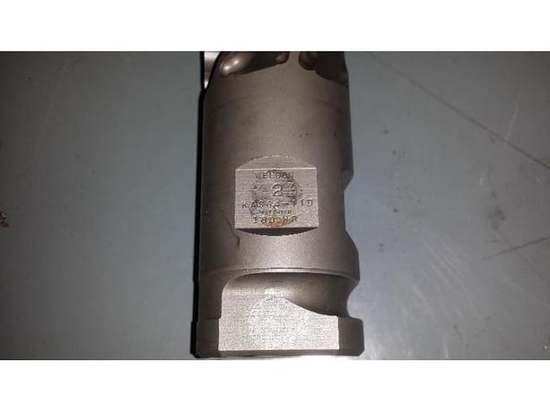 Roughing end mill, 2" Waldon #KSC64-11D, 11.75" overall tool length, 6 flutes - Image 2