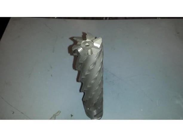 Roughing end mill, 2" Waldon #KSC64-11D, 11.75" overall tool length, 6 flutes - Image 3
