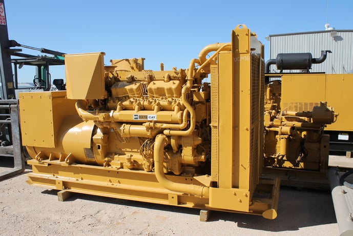 455 KW Caterpillar #D379B, 6764 hours, 1200 RPM, diesel generator set - Image 1