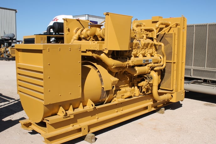 455 KW Caterpillar #D379B, 6764 hours, 1200 RPM, diesel generator set - Image 2