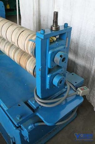 40" Yoder #40, slitting head, 7" roll diameter, 3" roll adjustment, 10 HP, #59956 - Image 4