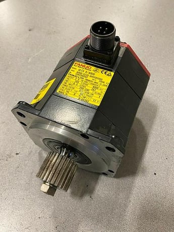 Fanuc Servo Motor, AiS 8/4000 A06B-0235-B005#S000, #104370 - Image 3