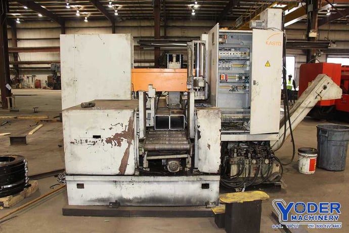 17" x 17" Kasto #Kastotec-A44, horizontal saw, 1-1/2" blade, hydraulic vise, 2001, #69870 - Image 5