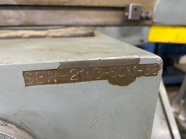 6" x 12" Parker #2Z, surface grinder, electromagnetic chuck, Acu-Rite 2-Axis digital read out, one shot lube - Image 2