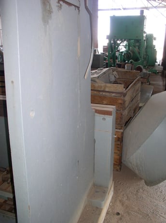 225 Ton, Cincinnati #9, mechanical press brake, 12' overall, 126" between housing, 3" stroke, 8" throat, #2149 - Image 4