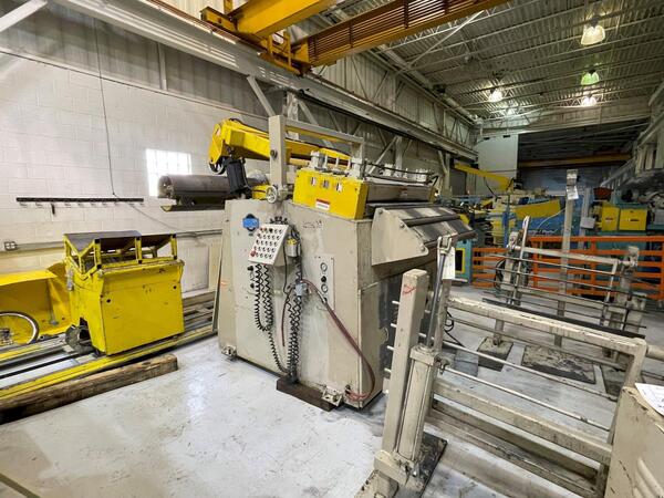 15000 lb. Coe Press Equipment #CPR-PO-15048/CPPS-PO-300-48/CPRF 448, Servo coil feed line, 48" width - Image 3