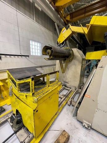 15000 lb. Coe Press Equipment #CPR-PO-15048/CPPS-PO-300-48/CPRF 448, Servo coil feed line, 48" width - Image 5