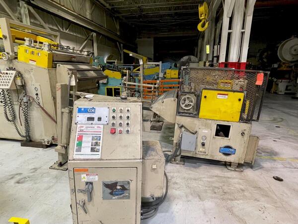 15000 lb. Coe Press Equipment #CPR-PO-15048/CPPS-PO-300-48/CPRF 448, Servo coil feed line, 48" width - Image 7