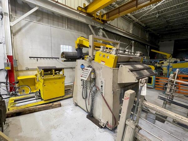 15000 lb. Coe Press Equipment #CPR-PO-15048/CPPS-PO-300-48/CPRF 448, Servo coil feed line, 48" width - Image 10