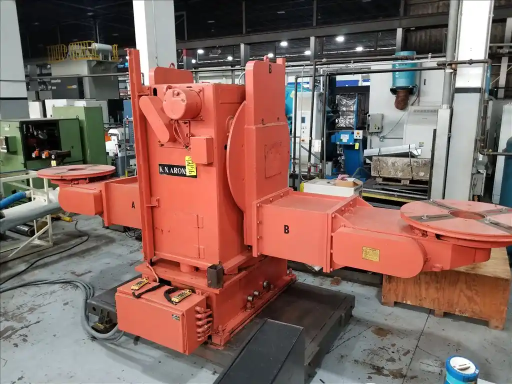 40000 lb. Aronson #RDE-RHS10/T342SD, 2-Axis dual motion dual platform, skyhook positioner, S42156 - Image 2