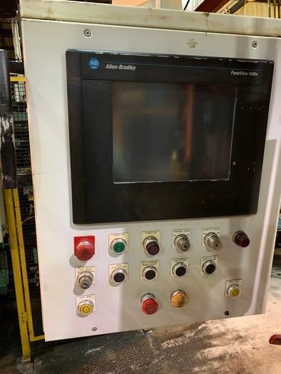 1500 Ton, Verson #S1-1500-60-60T, single point stamping press, 18" stroke, 42" Shut Height, 14 SPM - Image 4