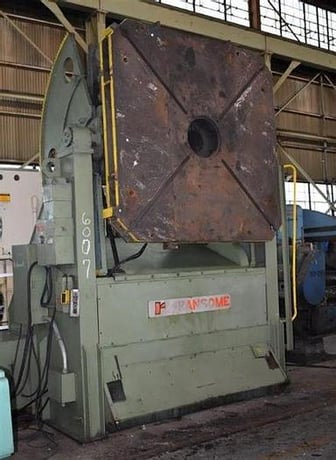 35100/60000 lb. Ransome #600P extra heavy-duty welding positioner, hand held pendant Control, 7.5 HP - Image 6