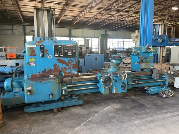 60" x 84" Monarch #4025-36x84, engine lathe, 48" swing over cross slide, 3-jaw 18" chuck, 30 HP, 220/440 V. - Image 1
