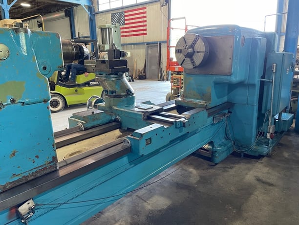 60" x 84" Monarch #4025-36x84, engine lathe, 48" swing over cross slide, 3-jaw 18" chuck, 30 HP, 220/440 V. - Image 8