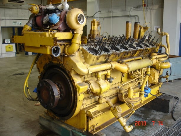 930 HP @ 1200 RPM, Caterpillar #G399, Natural Gas Engine - Image 2