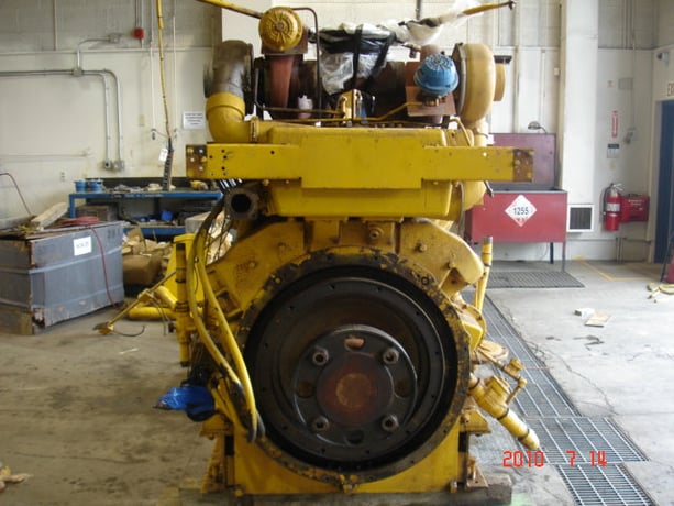 930 HP @ 1200 RPM, Caterpillar #G399, Natural Gas Engine - Image 3