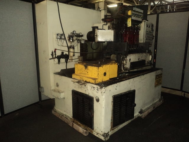Thielenhaus #SF125 Super Finisher, 0.118"-3.14" work diameter, 42.9" drive roll length, set up for 20mm - Image 1