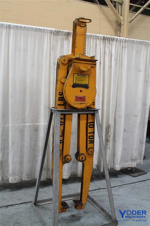 20000 lb. C & F, motorized coil lifter, 10 ton, 10"-36" coil width, 20" coil height, #61534 - Image 1