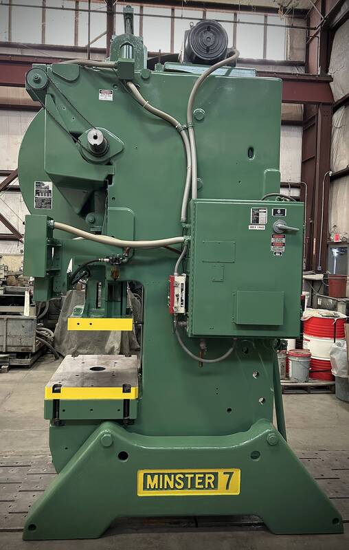 75 Ton, Minster #Superstock, 4" stroke, 21" Shut Height, 36" x24" bed, 90-180 SPM, 1980 - Image 4