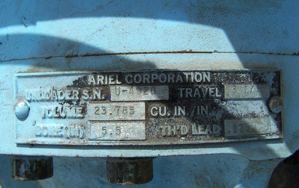 7.375" Bore, Ariel, compressor cylinder r clas, 845 Mawp, Vvcp - Image 5