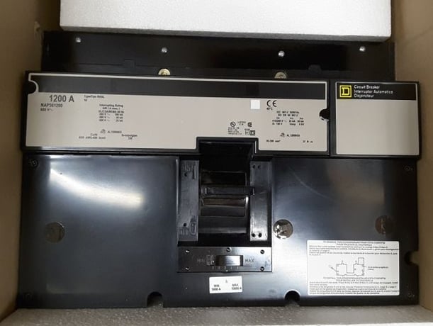 1200 Amps, Square D, NAP361200, NAP-frame (add line lugs to make NAL) - Image 1