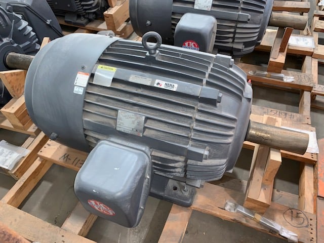 125 HP 1785 RPM U.S. Motors, Frame 444T, TEFC, 460 Volts (2 available) - Image 1