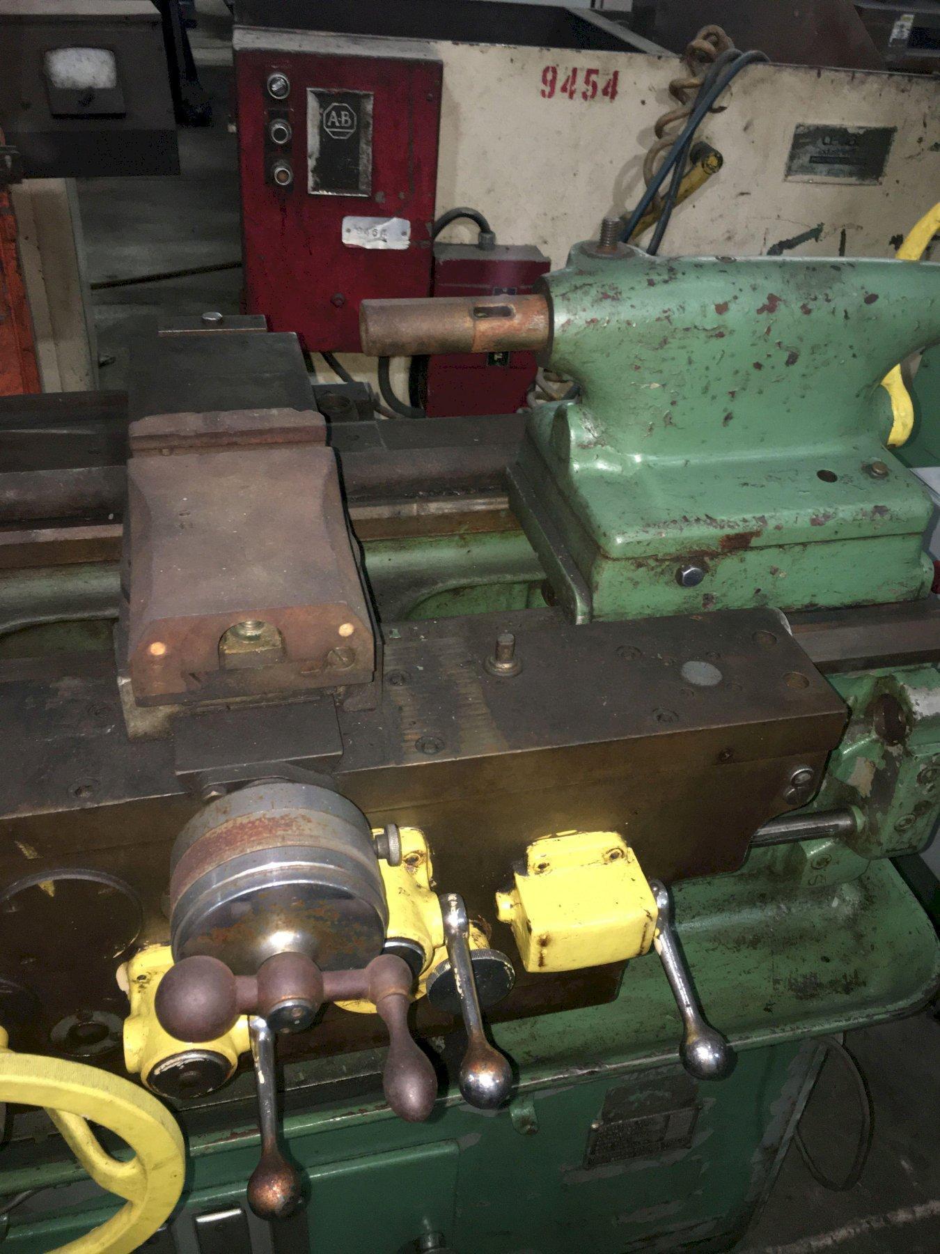 12-1/2" x 20" Monarch #EE, toolroom lathe, 7-1/4" swing over cross slide, tailstock, taper attachment - Image 6