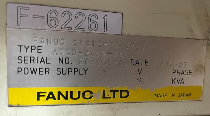 Fanuc, ArcMate 120iB, 6-Axis robot, RJ3iB controller, 20 Kg x 1667mm H reach, 2004, #104437 - Image 6