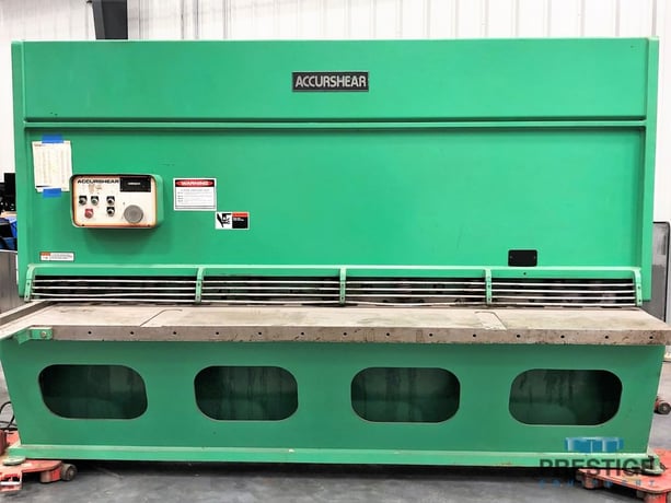 3/8" x 10' Accurshear #B837510, 40 SPM (Short), 30 HP, front squaring arm, #31116 - Image 1