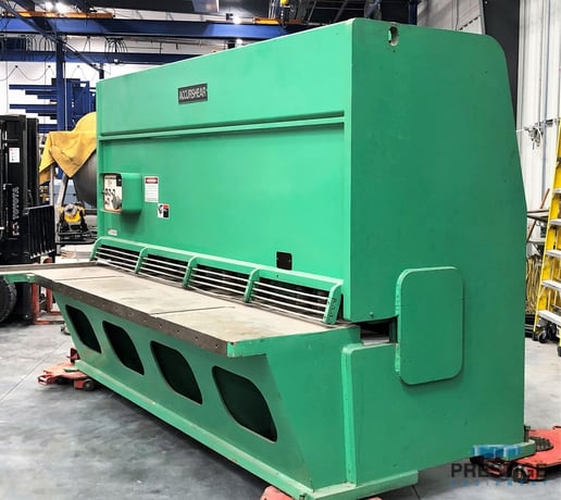 3/8" x 10' Accurshear #B837510, 40 SPM (Short), 30 HP, front squaring arm, #31116 - Image 2