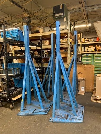 43" x 26" x 85" 90 Degree Angle Plate, (4 available) - Image 3